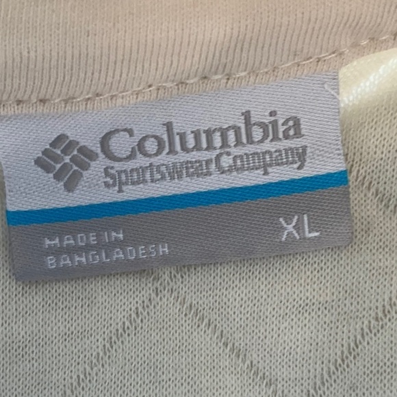 Columbia Cream Quilted Pullover Size XL - Picture 4 of 5